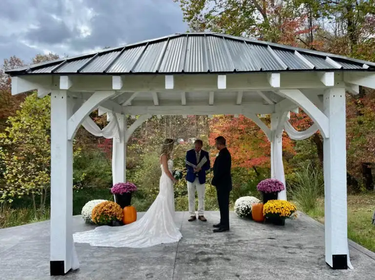 The Pavilion Wedding Hocking Hills